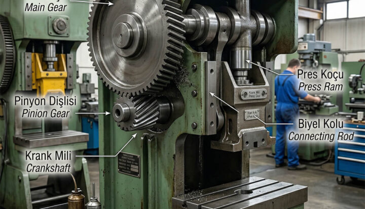 pres dişli imalatı