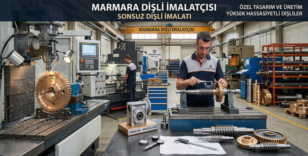 sonsuz dişli imalatı